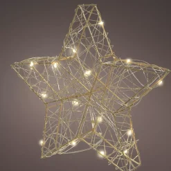 KAEMINGK Decorazioni E Oggetti Natalizi|Oggetti Decorativi E Illuminati-Stella luminosa Clissy a pile 30 LED