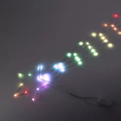 KOOPMAN Oggetti Decorativi E Illuminati|Decorazioni E Oggetti Natalizi-Stella luminosa Digitale 85 LED H20 cm Stella