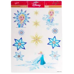 CHRISTMAS INSPIRATIONS Decorazioni E Oggetti Natalizi|Addobbi Di Natale Disney-Stickers per finestre Disney Frozen Neve