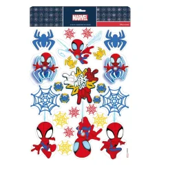 CHRISTMAS INSPIRATIONS Decorazioni E Oggetti Natalizi|Addobbi Di Natale Disney-Stickers per finestre Disney Spiderman
