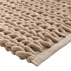 Tappeto da bagno in cotone (50 x 80 cm) Ariel Beige