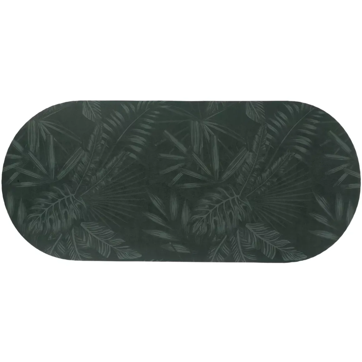 Tappeto da bagno in gomma naturale antiscivolo (45 x 100 cm) Essential Nature Verde