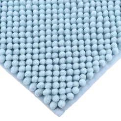 Tappeto da bagno in microfibra (50 x 80 cm) Palline Azzurro