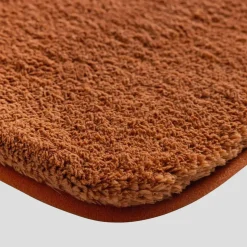 Tappeto da bagno in microfibra (50 x 80 cm) Maël Terracotta