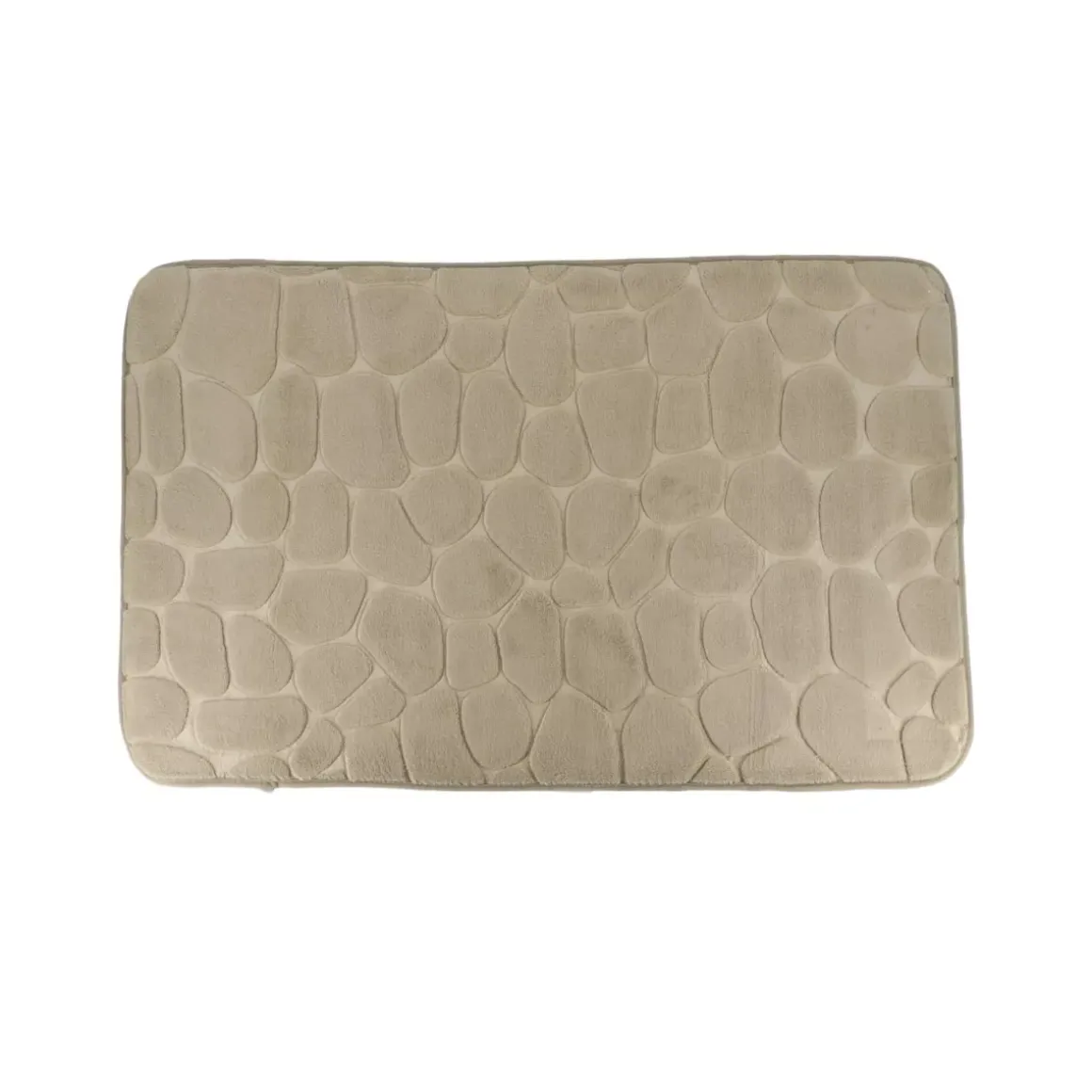 Tappeto da bagno memory foam (50 x 80 cm) Galeo Tortora