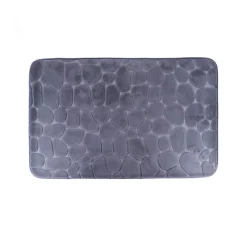 Tappeto da bagno memory foam (50 x 80 cm) Galeo Grigio scuro