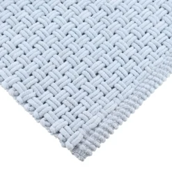Tappeto da bagno microfibra (45 x 90 cm) Blu chiaro