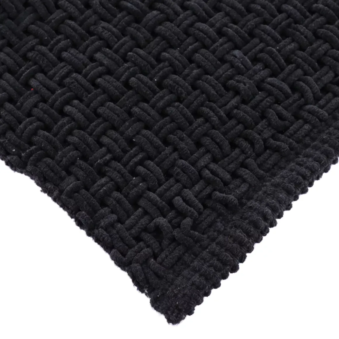 Tappeto da bagno microfibra (45 x 90 cm) Maglia Nero