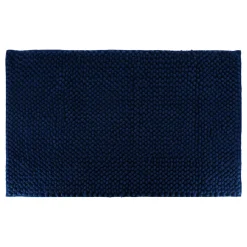 Tappeto da bagno microfibra (50 x 80 cm) Blu marino