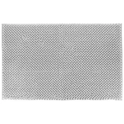 Tappeto da bagno microfibra (50 x 80 cm) Grigio chiaro