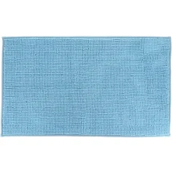 Tappeto da bagno microfibra (45 x 75 cm) Blu chiaro