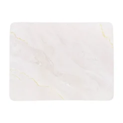 Tappeto da bagno rettangolare antiscivolo (45 x 60 cm) Lina Beige