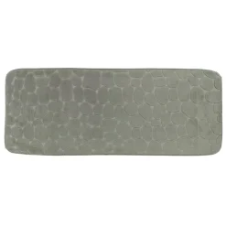 Tappeto da bagno rettangolare memory foam (50 x 120 cm) Galeo Verde cachi