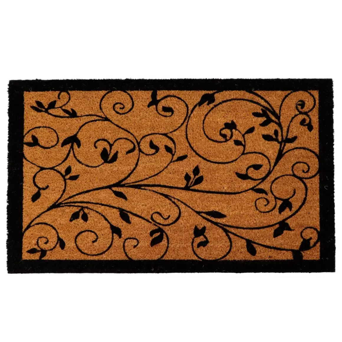 Tappeto di cocco (45 x 75 cm) Chambord Nero