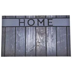 Tappeto d'ingresso gomma (75 cm) Home Grigio