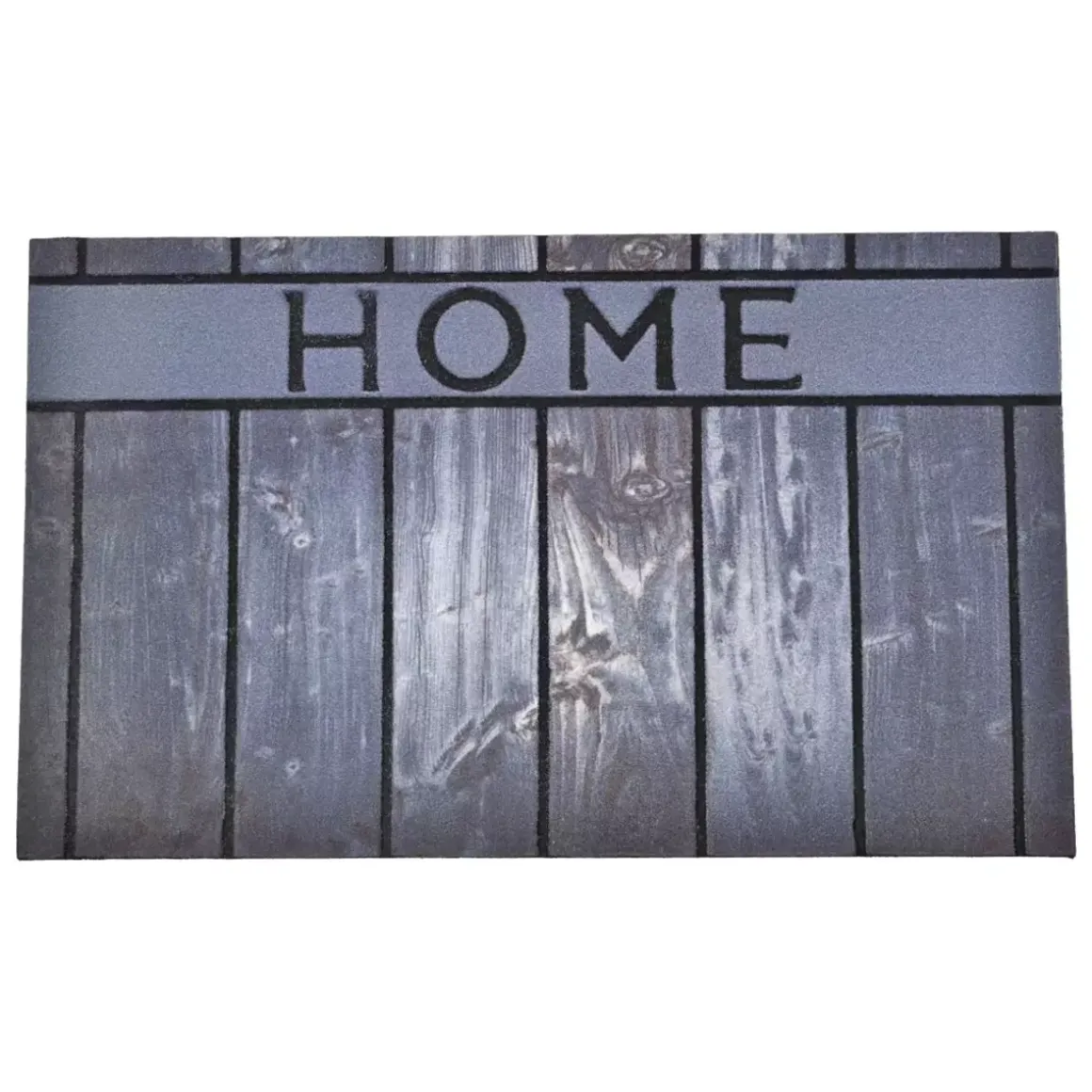 Tappeto d'ingresso gomma (75 cm) Home Grigio