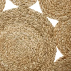 Tappeto juta (D80 cm) Giusti Beige naturale
