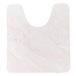 Tappeto per wc antiscivolo (45 x 50 cm) Lina Beige