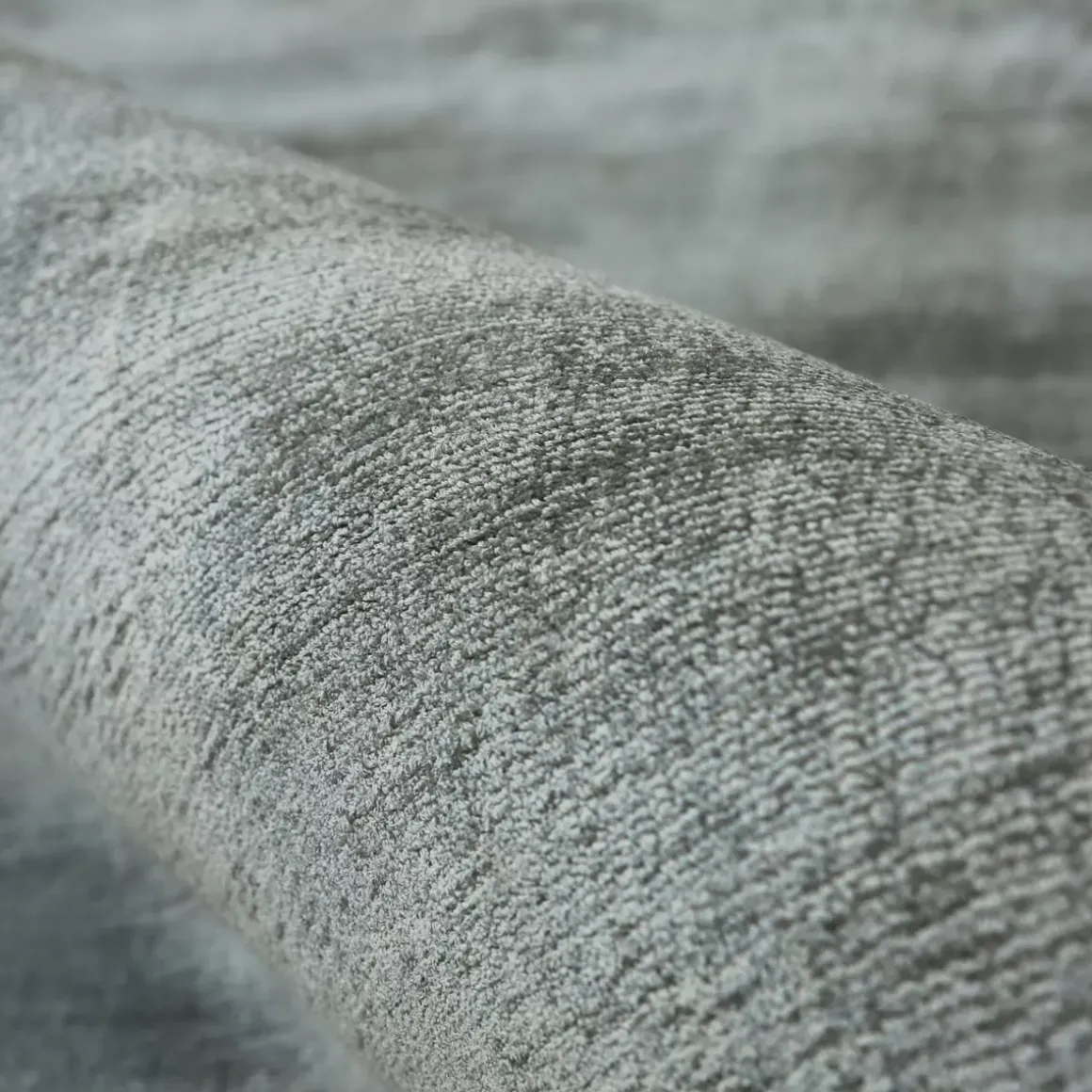 Tappeto rettangolare da soggiorno tessuto (140 x 200 cm) Antico Grigio