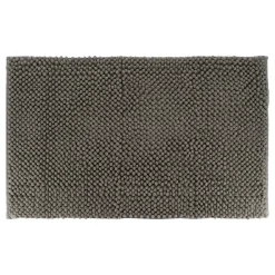 Tappetto da bagno microfibra (50 x 80 cm) Grigio