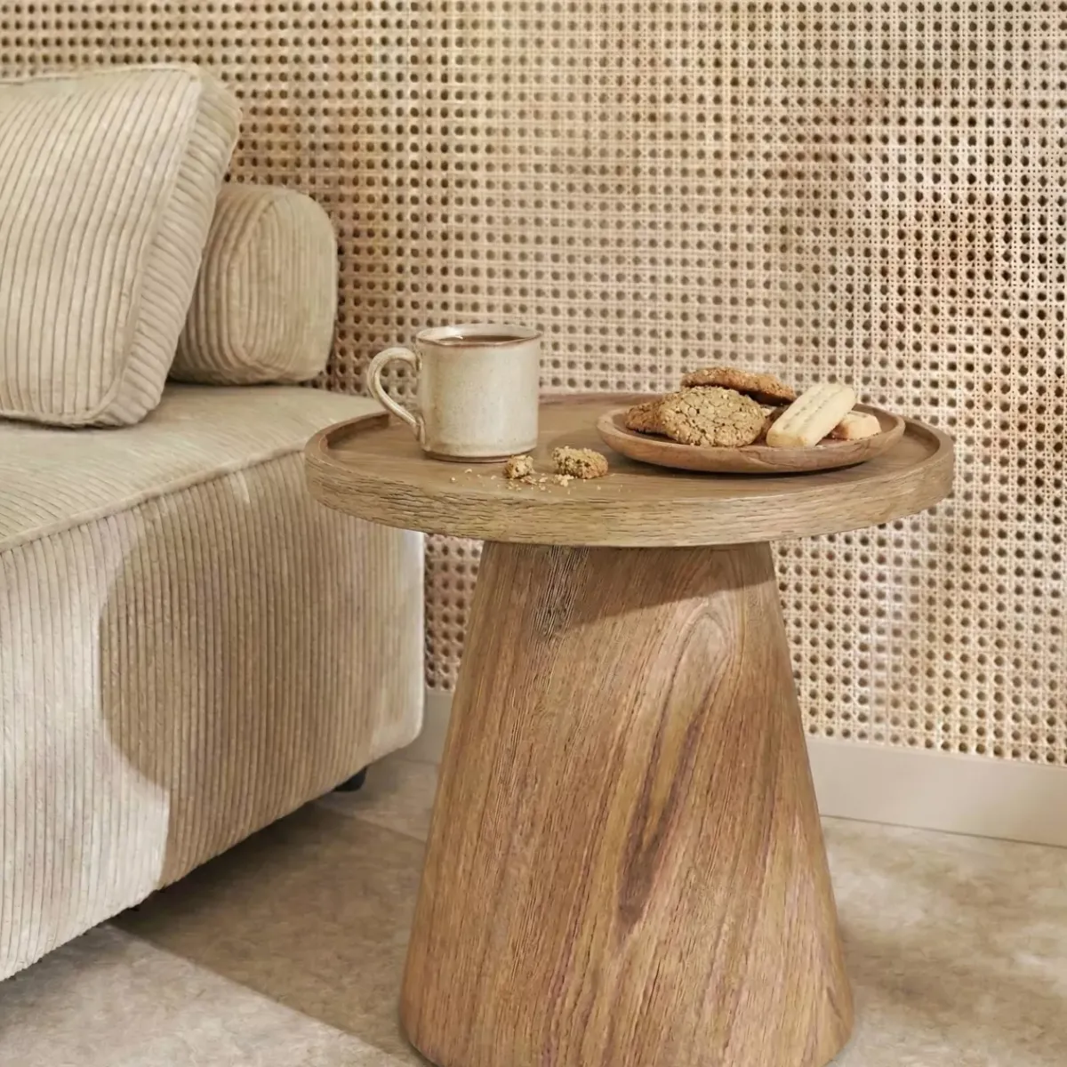 EMINZA Tavolini Da Salotto|Tavolini-Tavolino in legno (H50 cm) Bernina