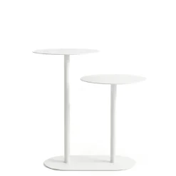EMINZA Tavolini-Tavolino in metallo a 2 livelli (H53 cm) Luga