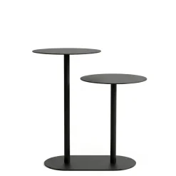 EMINZA Tavolini-Tavolino in metallo a 2 livelli (H53 cm) Luga