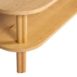 Tavolini Da Salotto-Tavolino rettangolare in rovere (130 cm) Oakland