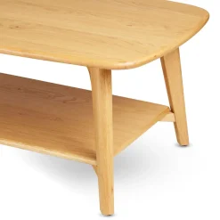 Tavolini Da Salotto-Tavolino rettangolare in rovere (120 cm) Bilbao