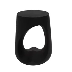 EMINZA Tavolini-Tavolino rotondo in magnesio ossidato (H50,8 cm) Baylim