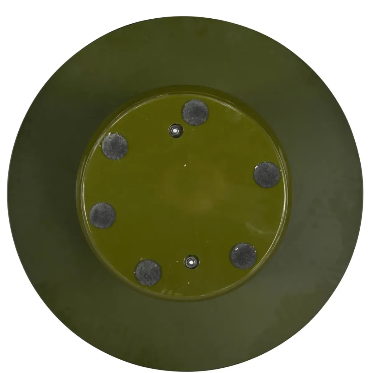 Tavolini Da Salotto-Tavolino rotondo in vetro e MDF (H42 cm) Jila
