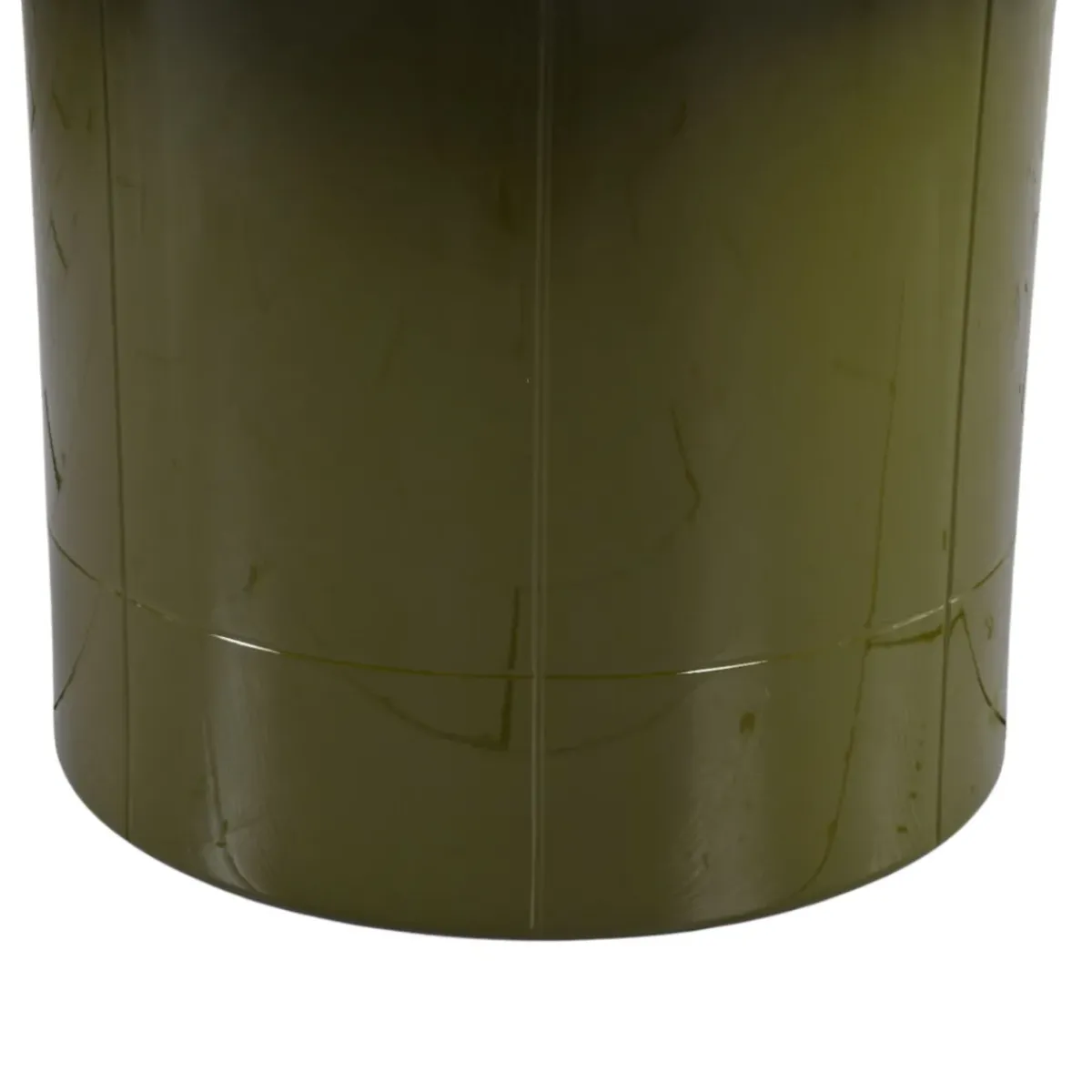 Tavolini Da Salotto-Tavolino rotondo in vetro e MDF (H42 cm) Jila