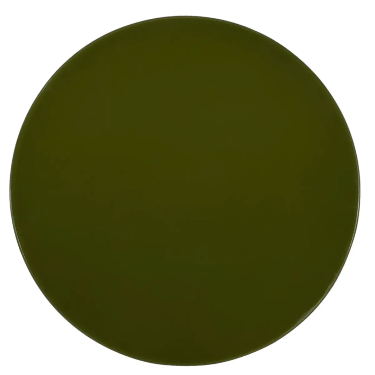Tavolini Da Salotto-Tavolino rotondo in vetro e MDF (H42 cm) Jila