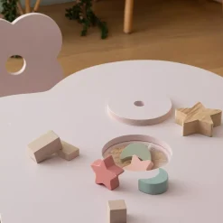 Atmosphera cru017dateur d'intu017drieur for kids Mobili Bambini-Tavolo bambino in legno (40 cm) Dolcezza Fiore