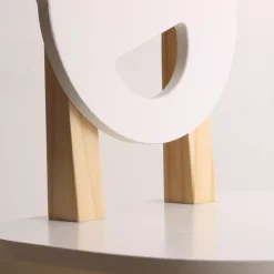 EMINZA Mobili Bambini-Tavolo e 2 sedie bambino legno (H44 cm) Orsetti