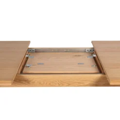 Tavoli Da Pranzo-Tavolo rettangolare allungabile con prolunga in rovere (160 cm) Oakland