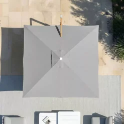 MOBELLIA Base E Accessori-Telo per ombrellone decentrato (3 x 3 m) Elyra