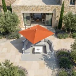 MOBELLIA Base E Accessori-Telo per ombrellone decentrato (3 x 4 m) Elyra