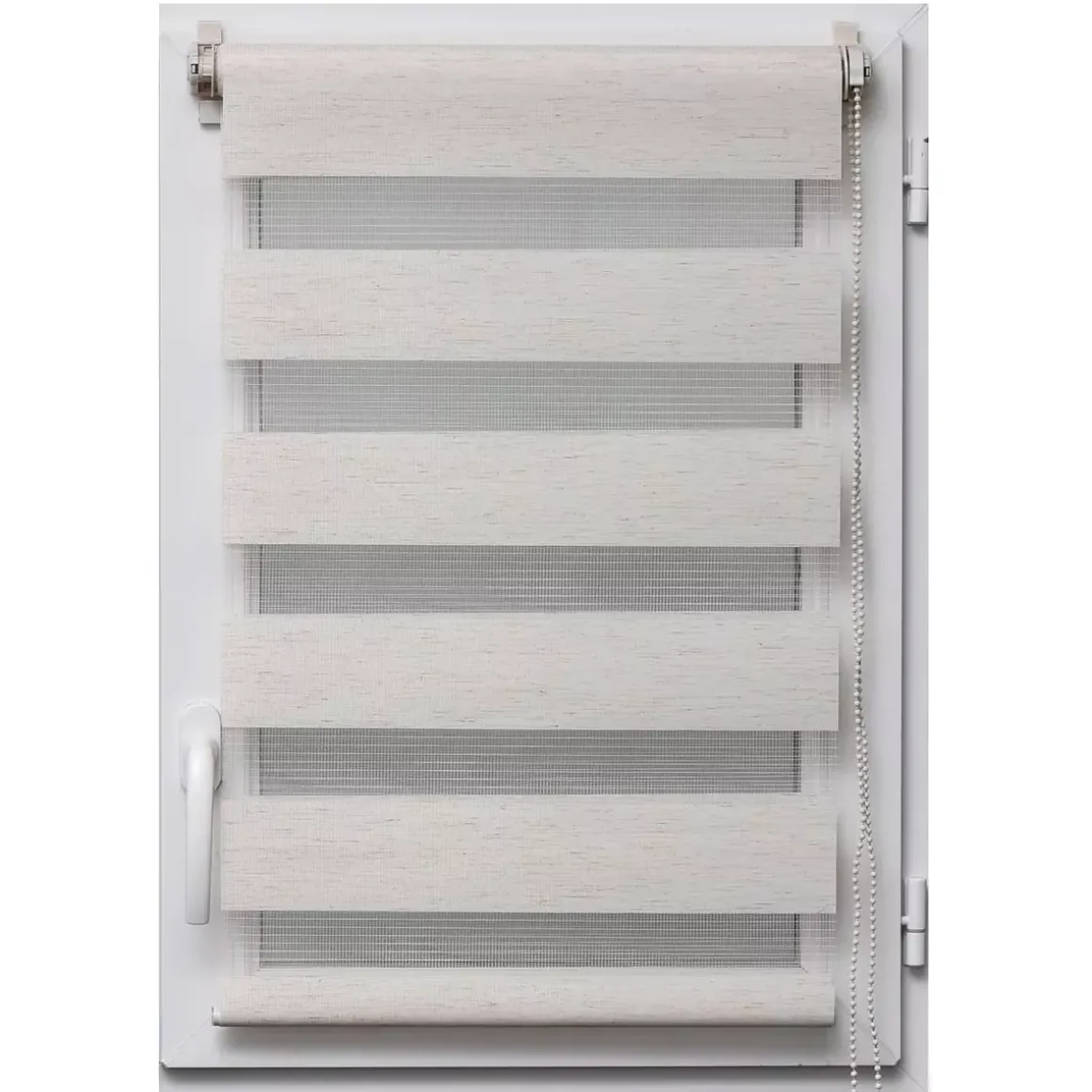 Tenda a rullo Giorno/Notte (75 x 180 cm) Beige sfumato