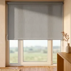 Tenda a rullo oscurante testurizzata (200 x 220 cm) Nyx Grigio