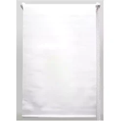 Tenda a rullo oscurante (90 x H180 cm) Tinta unita Bianco
