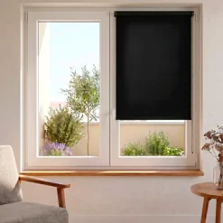 Tenda a rullo oscurante (60 x H90 cm) Uni Nero