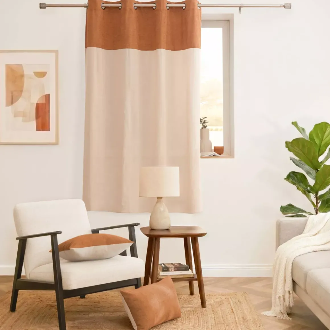 Tenda bouclé (140 x 180 cm) Ava Cammello