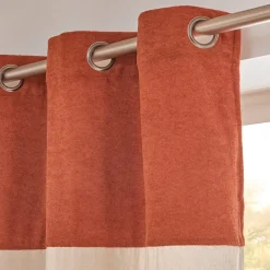 Tenda bouclé (140 x 180 cm) Ava Terracotta