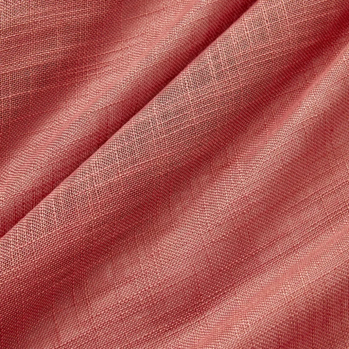Tenda con occhielli effetto lino (140 x 280 cm) Robin Terracotta