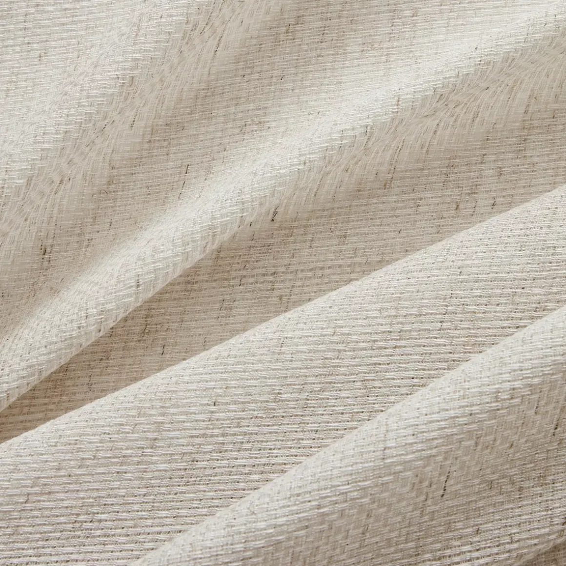 Tenda con occhielli effetto lino (280 x 240 cm) Luca Beige