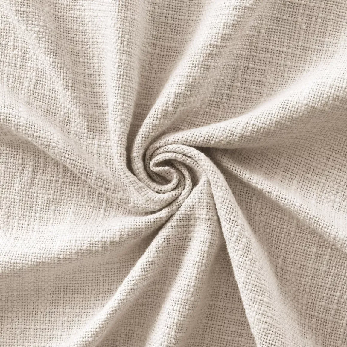 Tenda cotone regolabile (140 x max 270 cm) Sixtine Beige