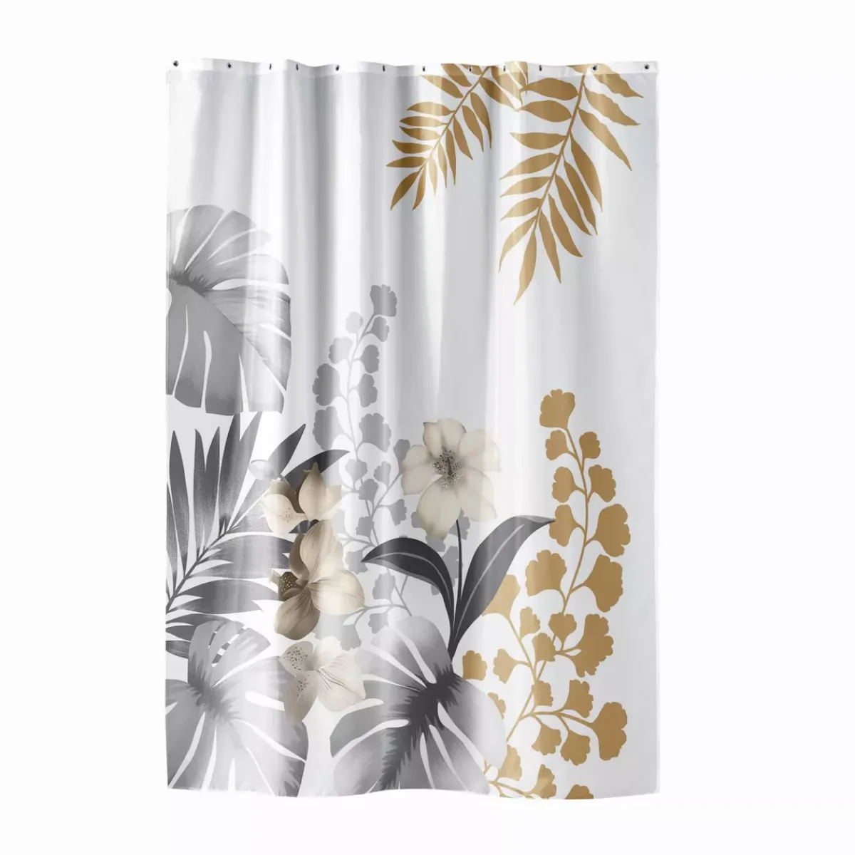 douceur d'intu017drieur Accessori Bagno-Tenda da doccia con anelli (180 x 200 cm) Kelly