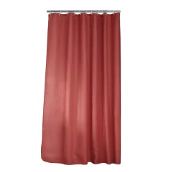 douceur d'intu017drieur Accessori Bagno-Tenda da doccia con effetto tessuto ad anelli (180 x 200 cm) Quarzo