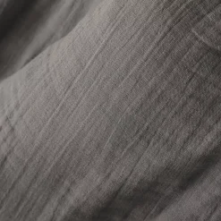 Tenda garza di cotone regolabile (280 x max 300 cm) Gaïa Grigio granito